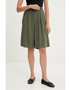 Льняные шорты, зеленый Answear lab