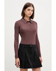 Лонгслив, коричневый Hugo