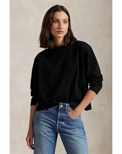 Хлопковая водолазка, черный Polo ralph lauren