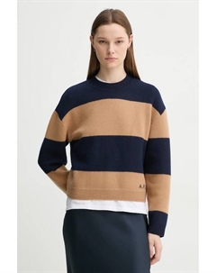 Шерстяной свитер Pull Penny, темно-синий A.p.c.