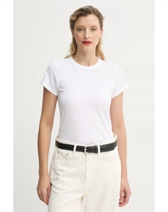 Футболка из хлопка, белый Rag & bone