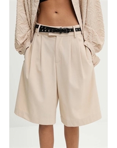 Шорты с добавлением шерсти, бежевый Answear lab