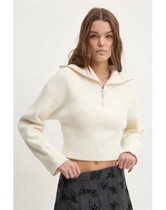 Свитер с добавлением шерсти, бежевый Hugo