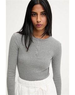 Лонгслив, серый Answear lab