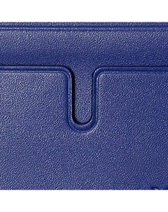 Кожаный кардхолдер мужской синий Burberry