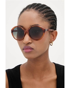 Солнцезащитные очки, коричневый Guess