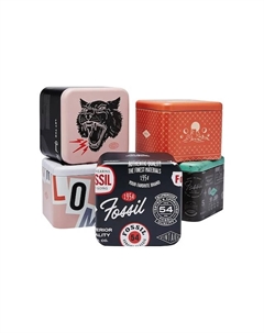 Часы, серебряный Fossil