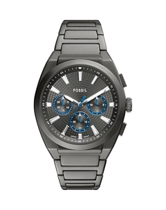 Часы Everett, серый Fossil