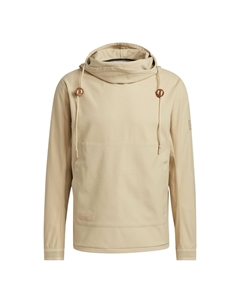 Худи Men's Solid Color Logo Long Sleeves Pullover HN0636, коричневый Adidas