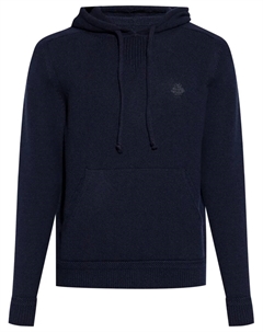 Худи с вышитым логотипом, синий Bally