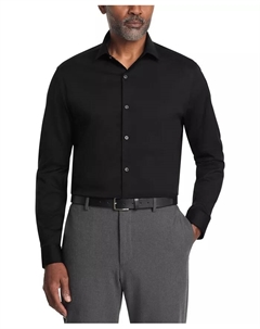 Мужская облегающая рубашка-стрейч, черный Kenneth cole reaction