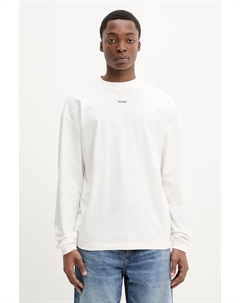 Хлопковая водолазка, белый Hugo