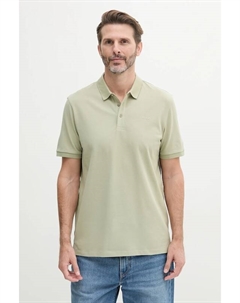 Хлопковая поло, зеленый Hugo