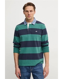 Хлопковая водолазка, зеленый Gant