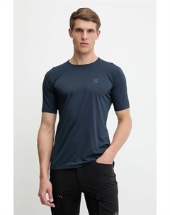 Футболка спортивная L.I.M Ridge, темно-синий Haglöfs