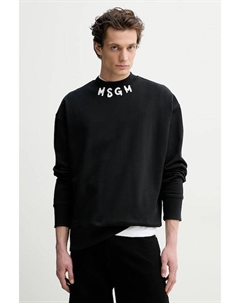 Хлопковая толстовка, черный Msgm