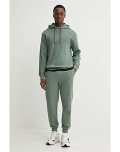 Хлопковый спортивный костюм, зеленый Hugo