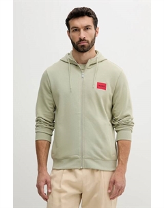 Хлопковая толстовка, зеленый Hugo