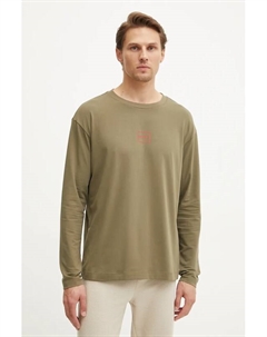 Лонгслив для отдыха, зеленый Hugo