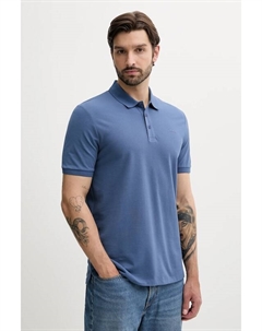 Хлопковая поло, синий Hugo