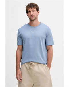 Хлопковая футболка, синий Marc o'polo