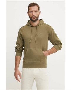 Хлопковая толстовка, зеленый Hugo
