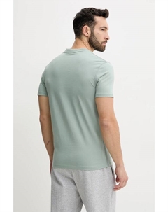 Хлопковая футболка S-Amundsen, зеленый Napapijri