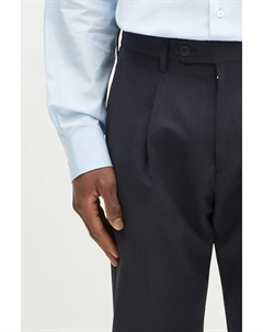 Брюки с добавлением шерсти, темно-синий Paul smith