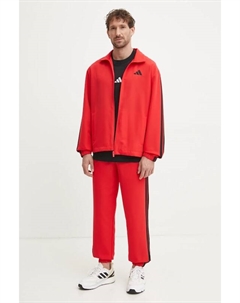 Спортивный костюм 3-Stripes, красный Adidas