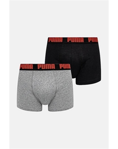 Боксеры 2 шт, серый Puma