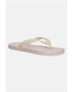 Пляжные шлепанцы BEACH SANDAL TRANSPARENT TPU, бежевый Calvin klein jeans