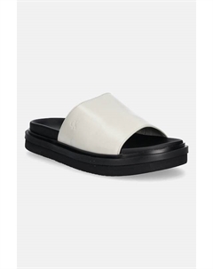 Шлепанцы FLAT MOLDED SANDAL SLIDE, белый Calvin klein jeans
