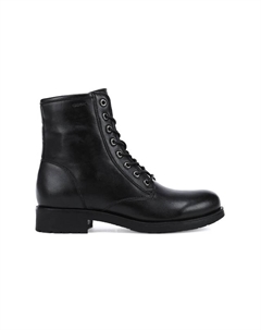 Рабочие кожаные ботинки D Rawelle, черный Geox