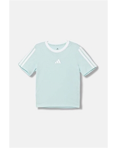 Детская хлопковая футболка, бирюзовый Adidas