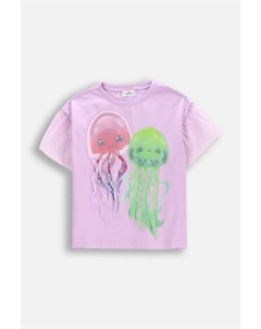Детская футболка, фиолетовый Coccodrillo