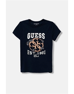 Детская футболка, темно-синий Guess