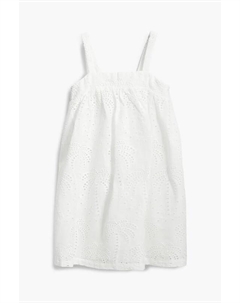 Детское хлопковое платье, белый Desigual