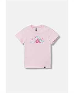 Хлопковая футболка для малышей I ADIRAPTOR, розовый Adidas