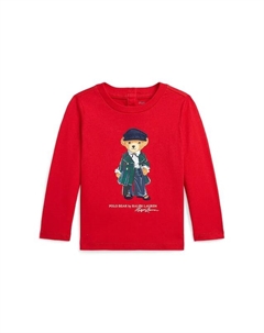 Детская хлопковая водолазка, красный Polo ralph lauren