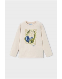 Хлопковая водолазка, бежевый Mayoral