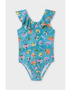 Детский купальник цельнокроеный, бирюзовый Mayoral