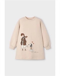 Детское платье, бежевый Mayoral