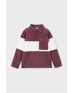 Хлопковая водолазка, бордовый Mayoral