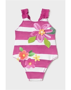 Цельный купальник для малышей, розовый Mayoral