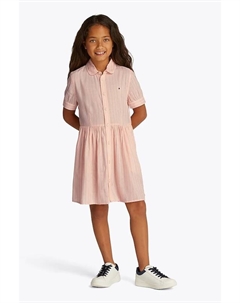 Детское платье, оранжевый Tommy hilfiger