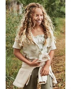 Детская рубашка, зеленый Mayoral