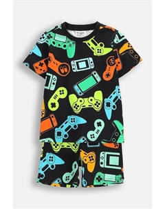 Детская хлопковая пижама, серый Coccodrillo