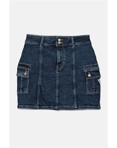 Детская джинсовая юбка, темно-синий Guess
