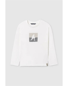 Хлопковая водолазка, бежевый Mayoral