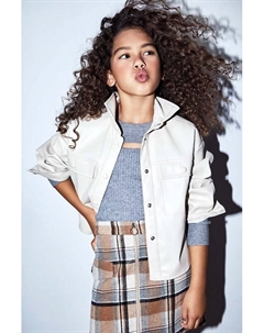 Детская рубашка, бежевый Mayoral